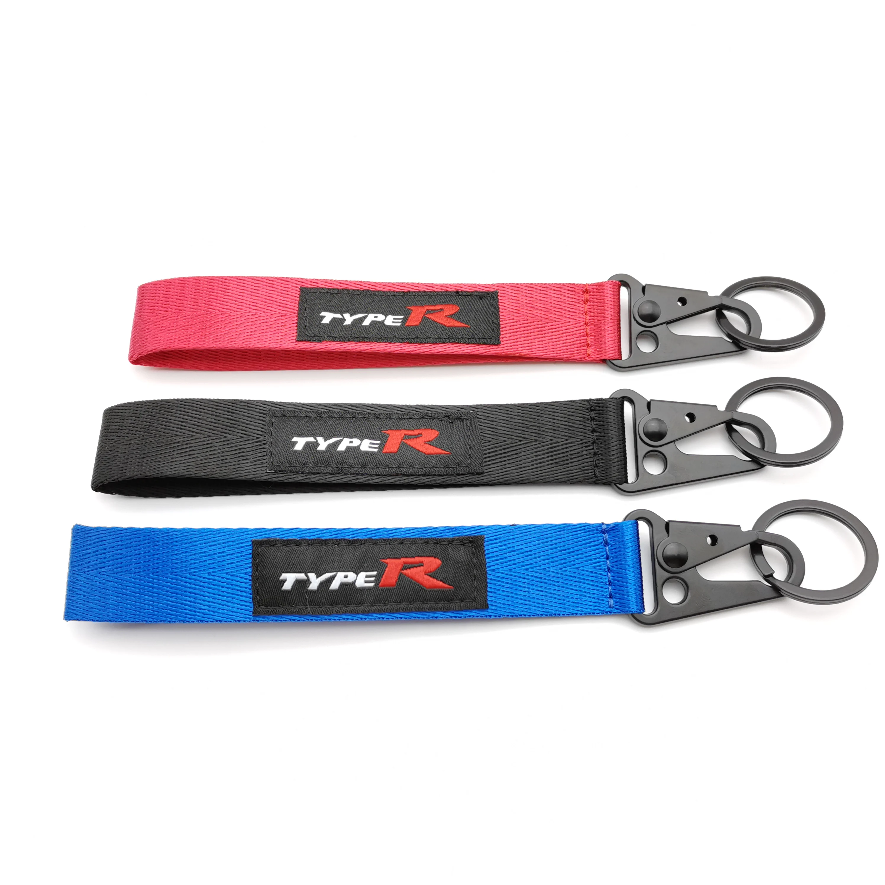 Jdm Keyring TYPE R Lanyard Key Strap Thermoprint Racing Car Motorcycle Keychain Auto Decoration For Men Gift Accessories