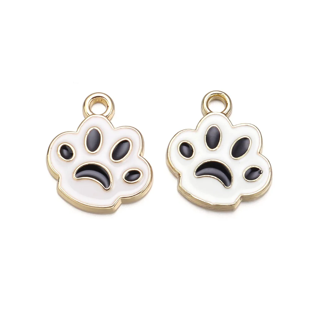 20Pcs Cat laws Charms Colored Alloy Accessoriesfor Making Diy Bracelet Necklace Earrings Handmade Accessories Supplies