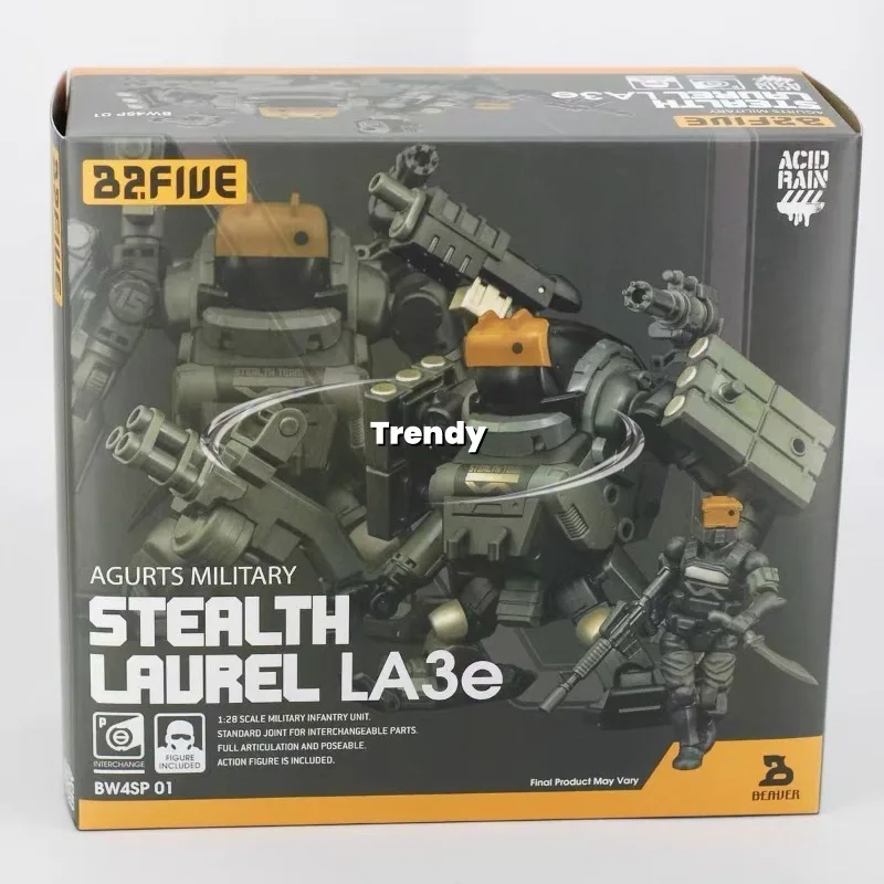 

【Spot 】 Acid Rain War BW4SP 01 B2Five Wave 4SP Stealth Laurel LA3e Подвижная модель солдата Фигурка Игрушка в подарок