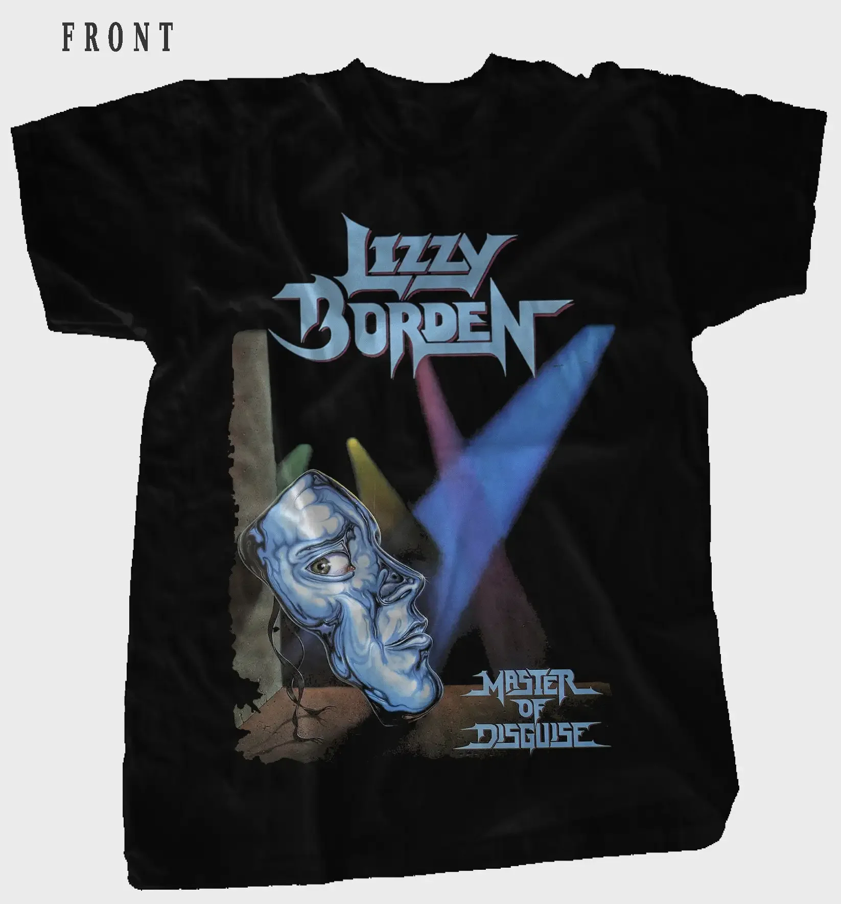 New Printed T-shirt LIZZY BORDEN Master of Disguise