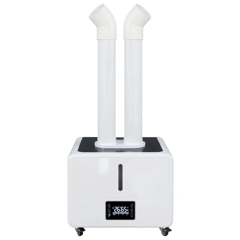 HCold Mist مرطب الهواء الصناعي مبيد الزراعة المرطب 8 رؤساء البخاخات 18l/H بالموجات فوق الصوتية #2