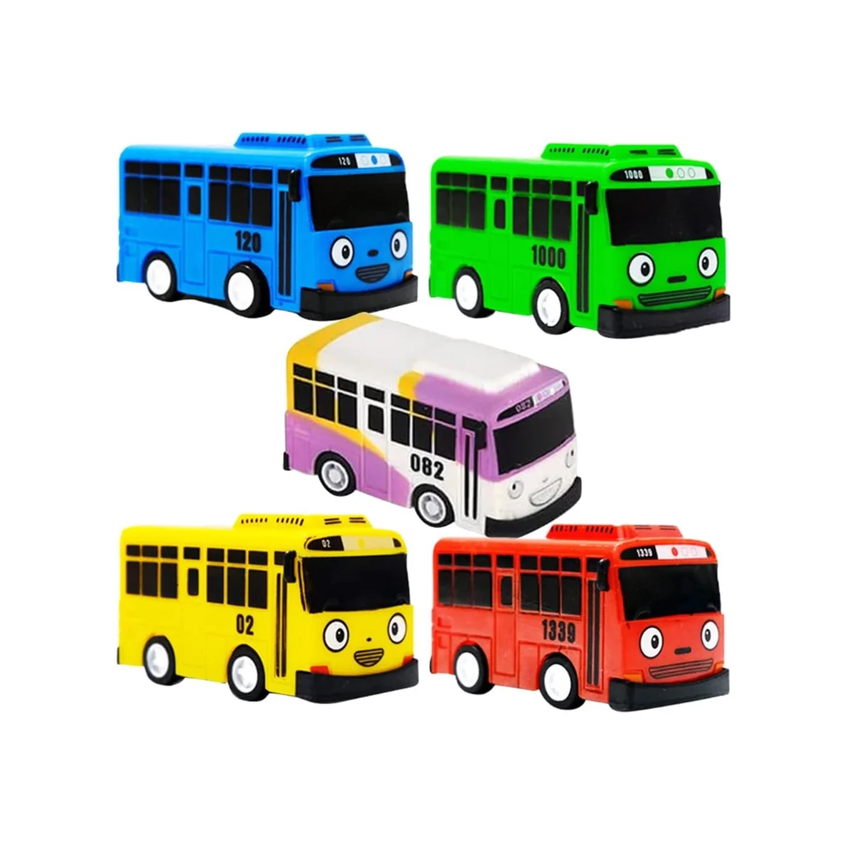 5Pcs Mini Bus Toy Car, Model Car, Mini Pull Back Toy Cars Gifts for Boys Friends and Children, Birthday Party Gift