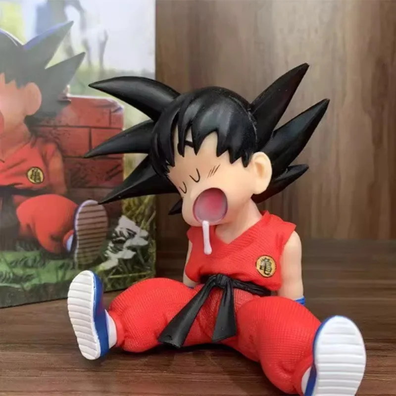 متوفر في المخزون شخصية أنيمي دراغون بول الأصلية Z النوم سون جوكو شخصية سوبر سايان جوكو مجموعة شخصيات الحركة نموذج اللعب الهدايا