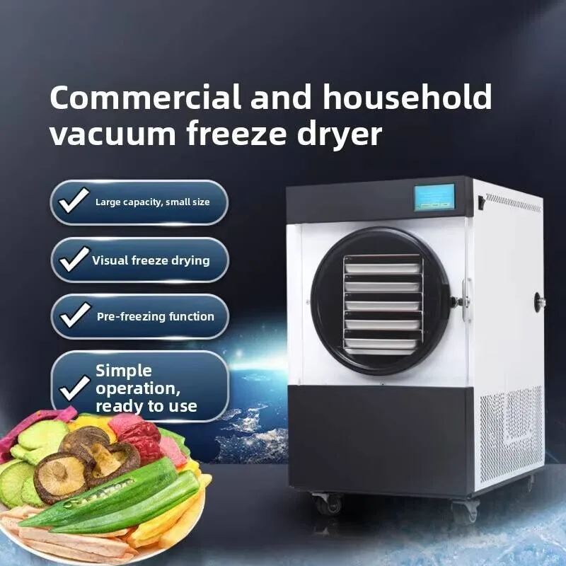مجفف التجميد فراغ تجميد الحلوى المجففة كورديسيبس الفاكهة والخضروات مجفف التجميد المنزلية الصغيرة الصانع البيع المباشر #2