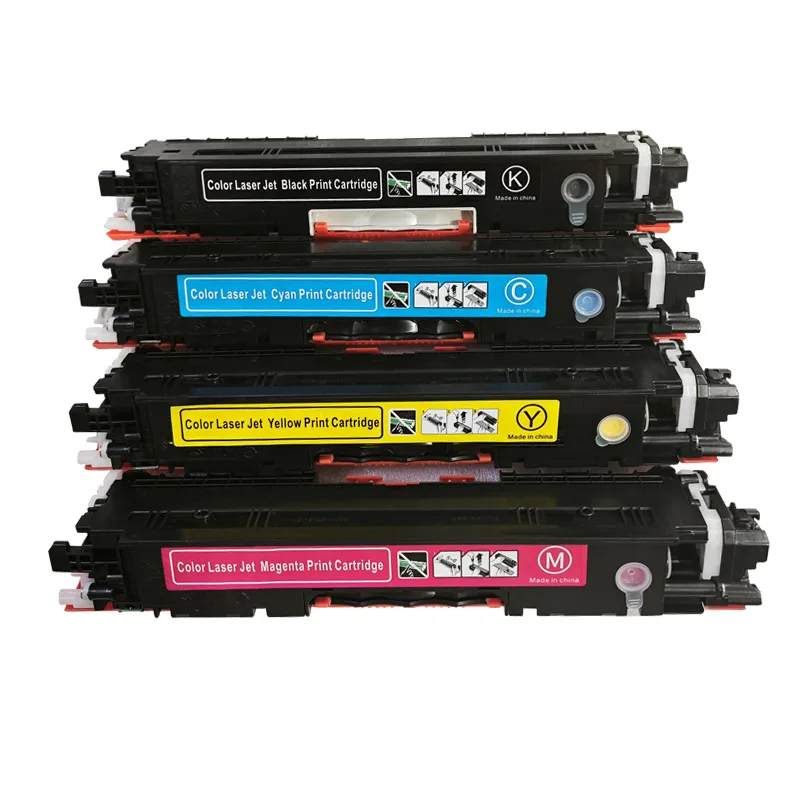 CE310 CE310A 126A 126 Compatible Color Toner Cartridge For HP CP1025 M275 200 Color MFP M175a M175nw LBP7010C LBP7018C CRG329