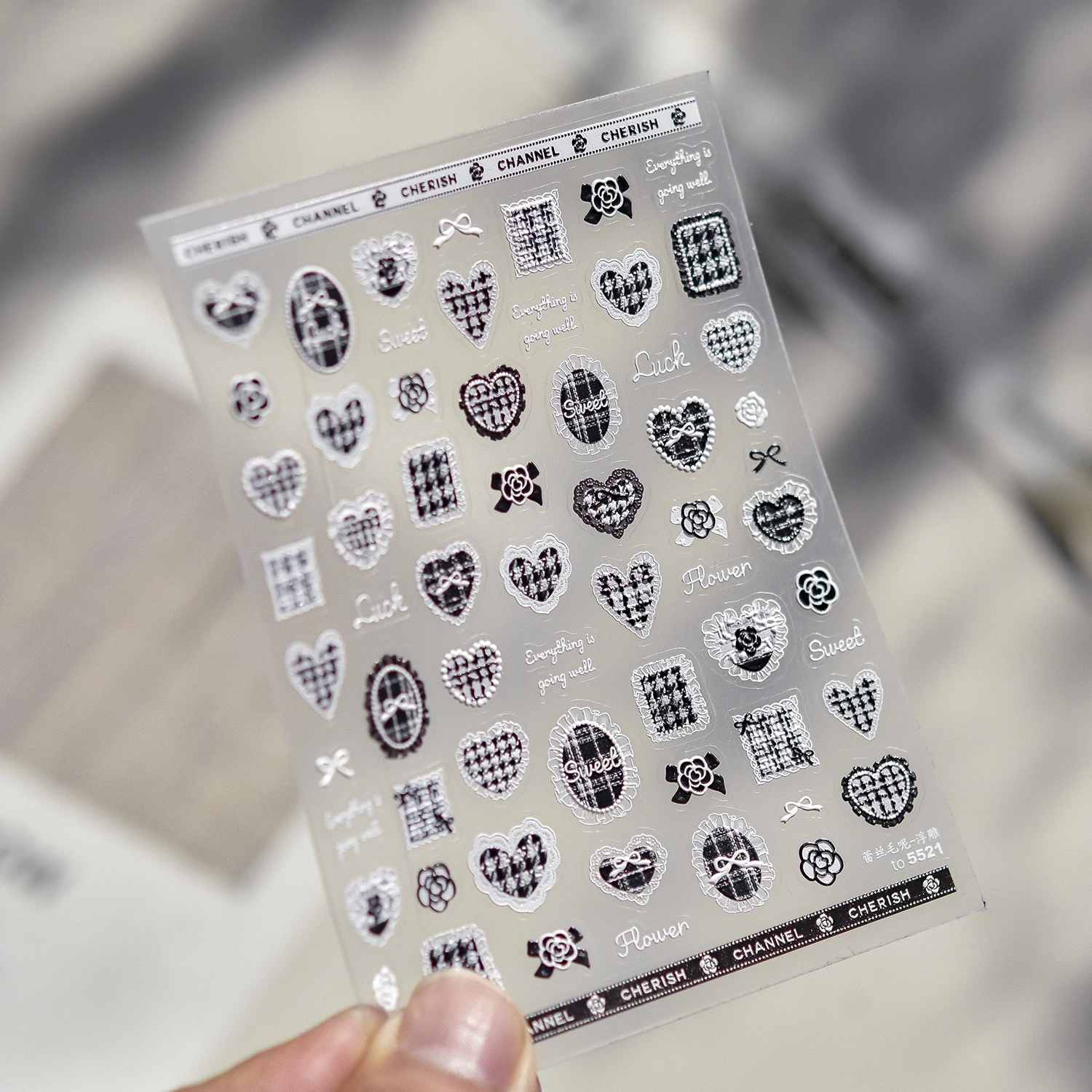 1 قطعة سهلة قشر الدانتيل الإغاثة شكل مسمار ملصقات الطبقات النحت مسمار الفن الحلي الراقية حفل الكلاسيكية الرجعية أنماط ملصقات #1