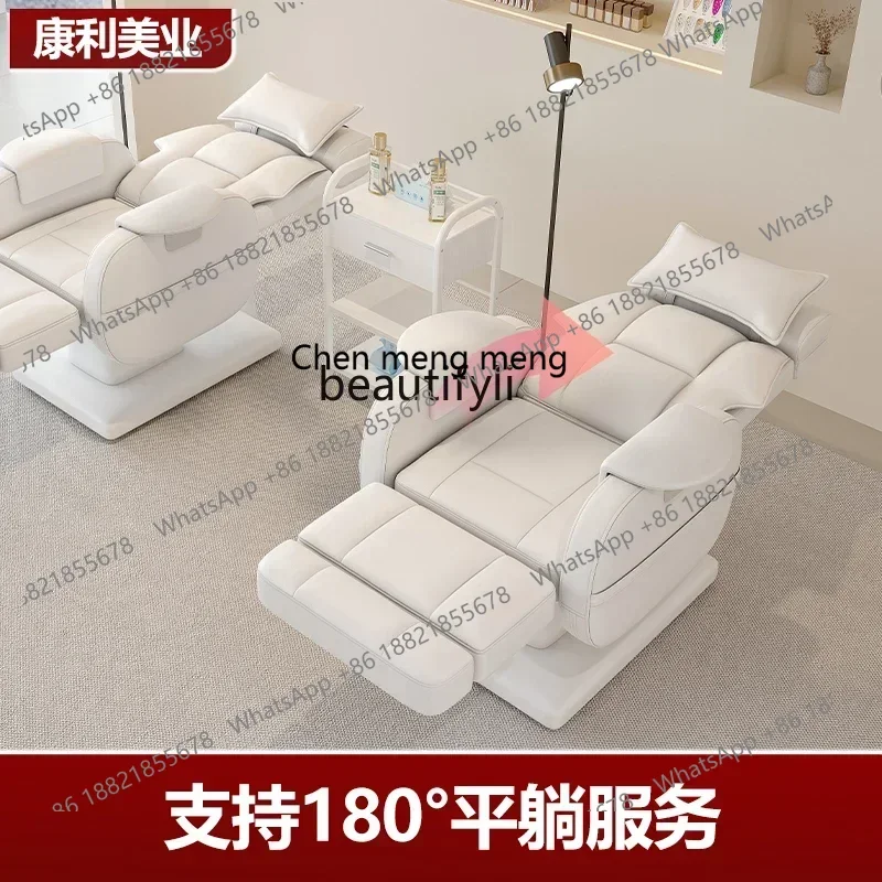cc182R Nail beauty bed Electric multi-functional single reclining beauty salon massage eyelash bed R