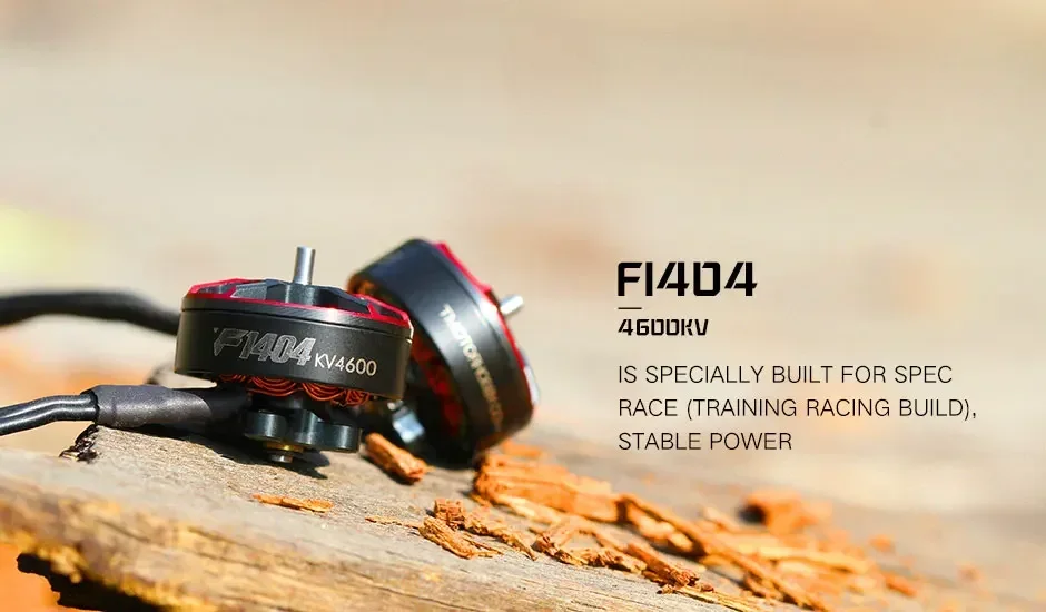 T-MOTOR F1404 2900KV 4-6S 3800KV 4600KV 3-4S Bürstenlosen Motor 1,5mm Welle für RC FPV 2,5-4 zoll Cinewhoop Racing Drohnen Teile – Detail 4