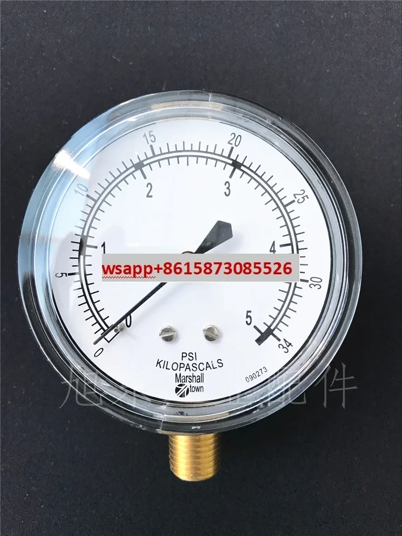 

Marshalltown, USA 0~3/5/10PSI gas micro pressure gauge, pressure gauge, pressure gauge