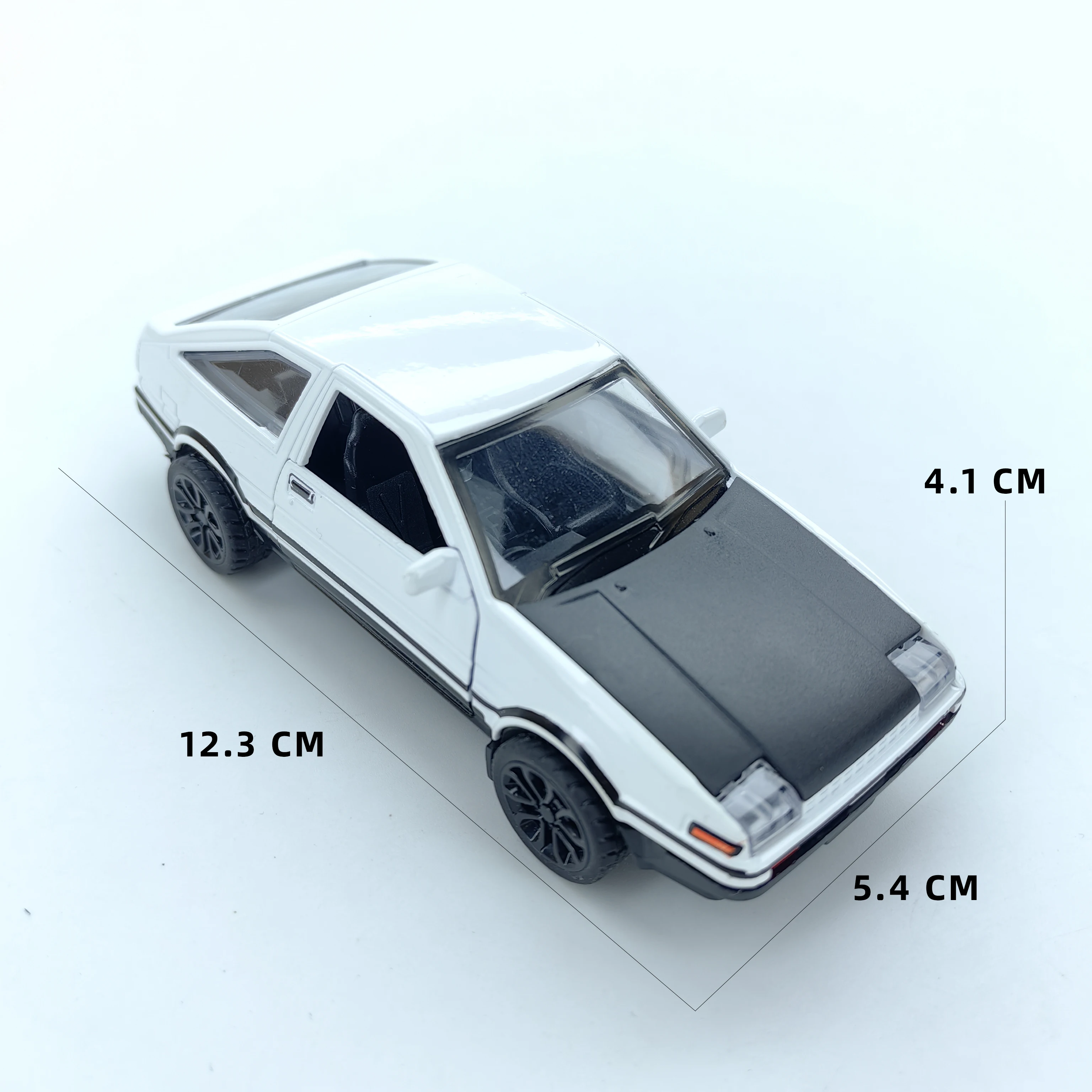 Modèle de voiture de sport en alliage, modèle de véhicule simulé, voiture jouet rétractable pour enfants, portes à double ouverture, voiture jouet racer