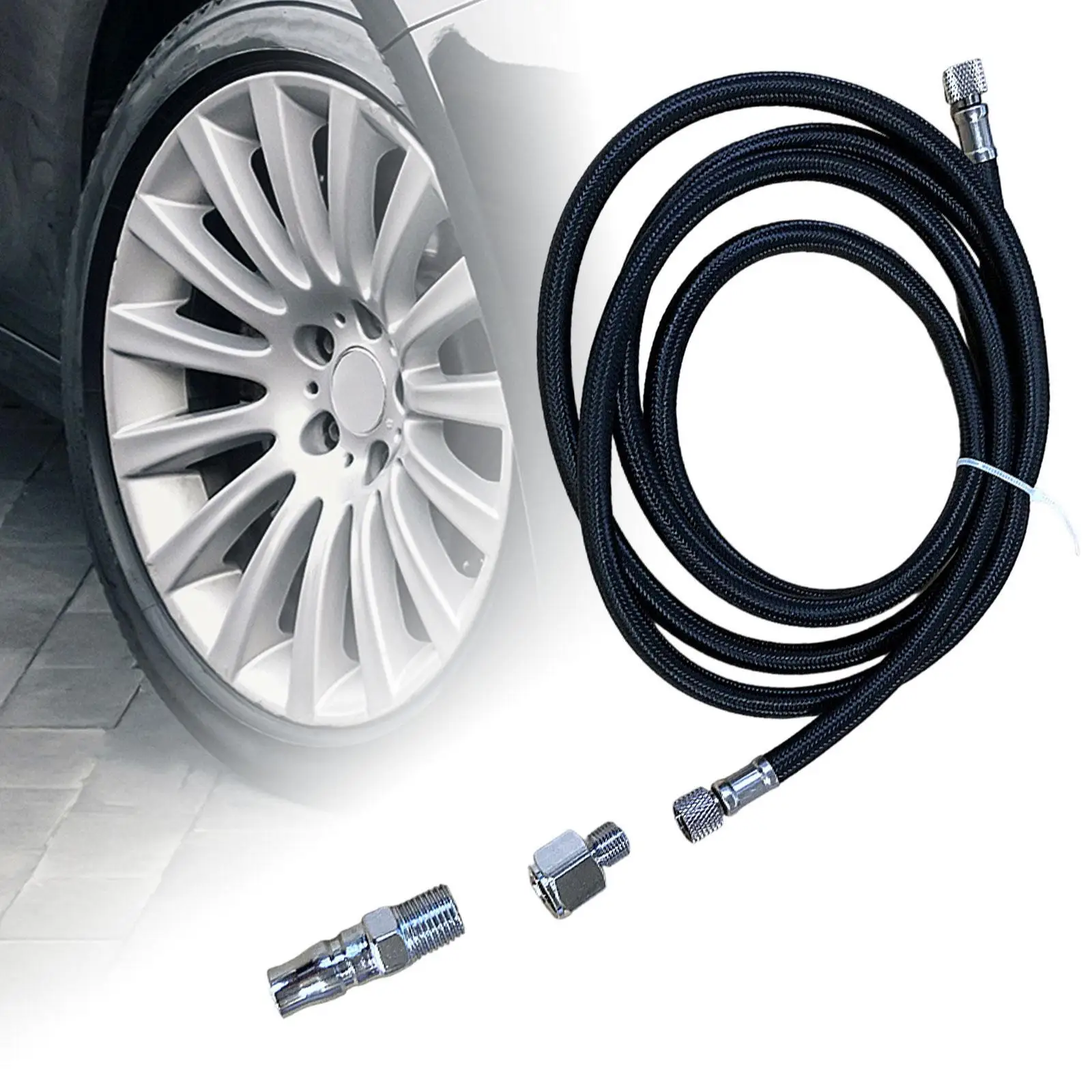 柔軟な編組エアブラシホースコネクタ、高性能