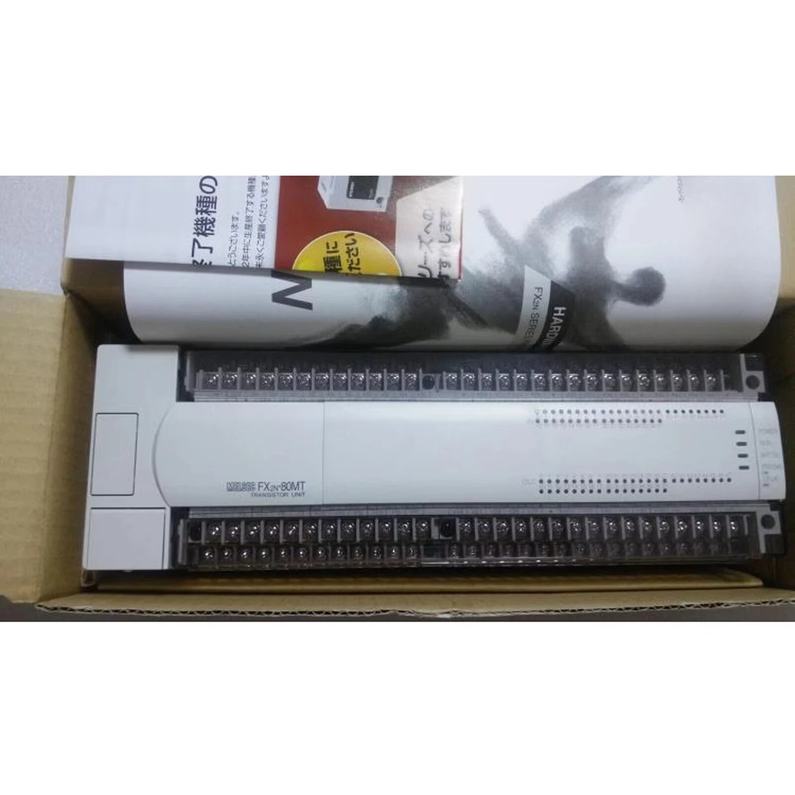 100% New Original Input Module 16 Point 24VDC PLC FX2N Series PLC Host FX2N-16EX-ES/UL  FX2N-80MT-ESS/UL
