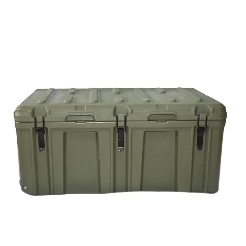 150L Rotomolded Car Rooftop Vehicle Hard Rugged Cargo Box Waterproof Tool Case Tool Box