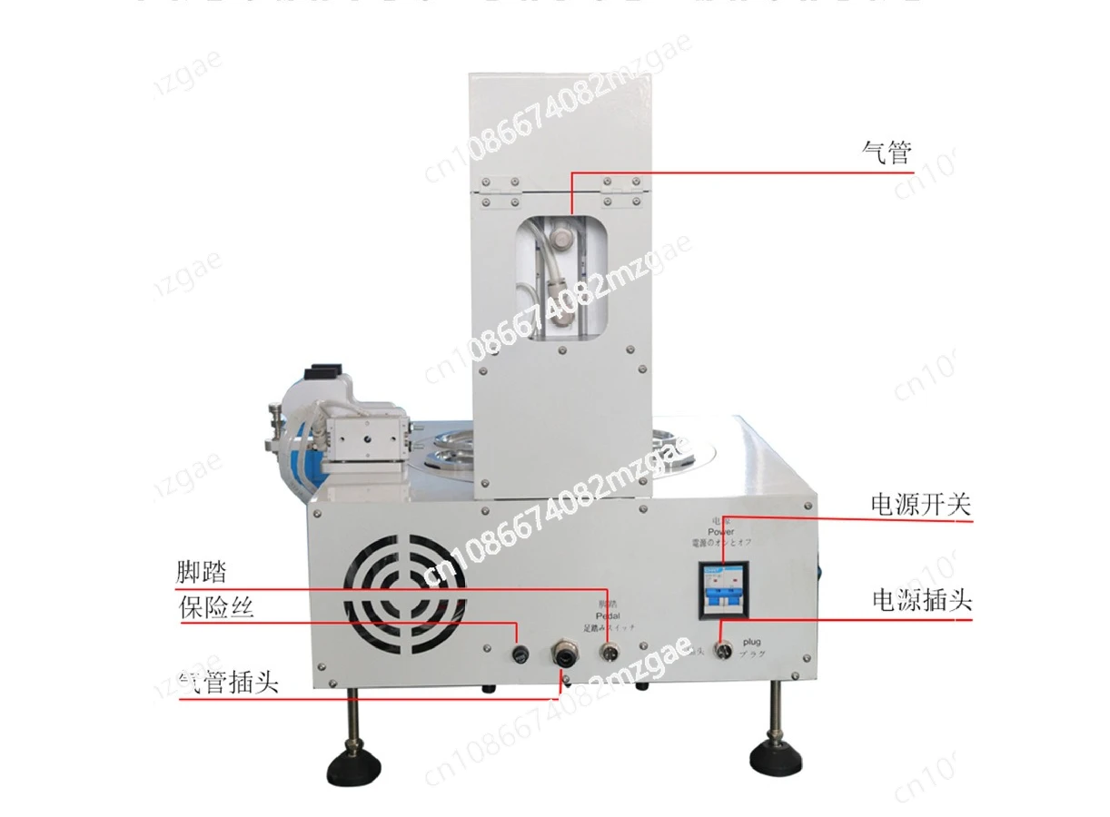 PPX Pneumatic Badge Machine Electric for Making Multiple Tinplate Badges and Pins Simultaneously with High Efficiency