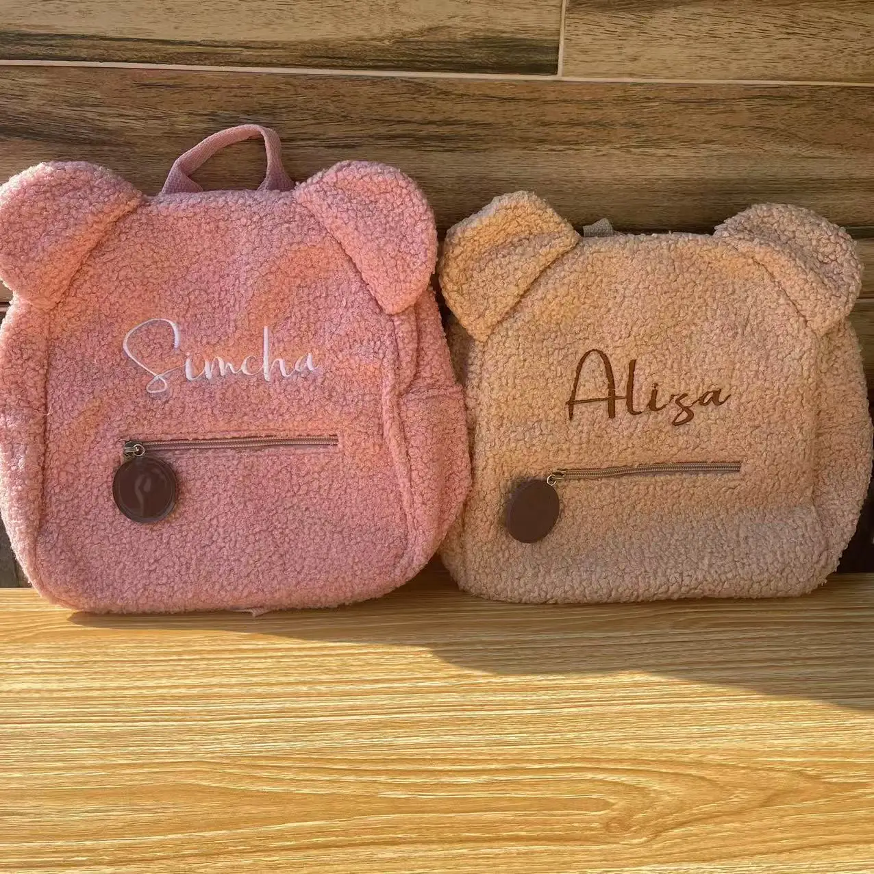 Personalized Teddy Bear Backpack Toddler backpack, Custom name backpack,Children's Backpack with name,Teddy Bear Bag for Kids