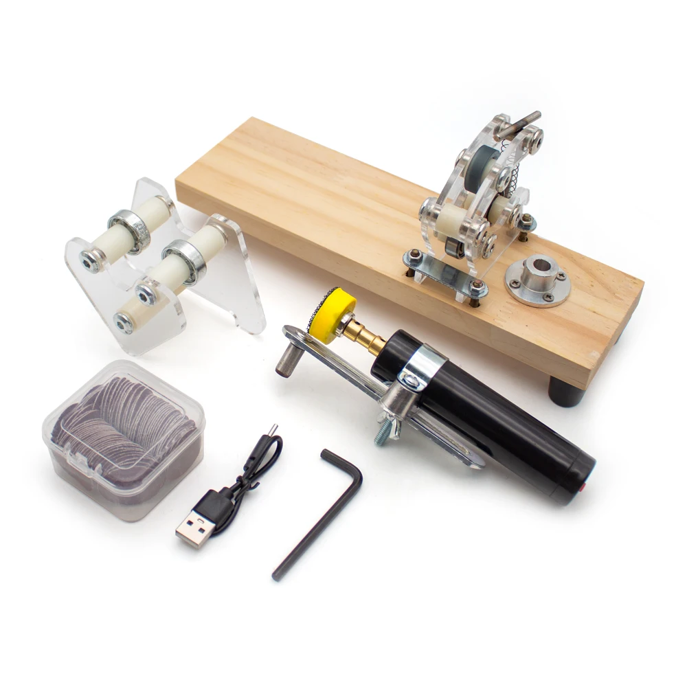 Billiard Cue Tip Repair Tool Tip Sander, Universal Trimming Shaper Fits Small Head, Large Head, Break Cue and Jump Cue