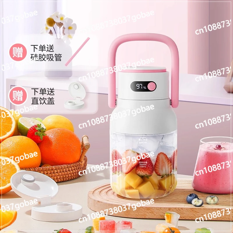 家庭用ポータブルジューサー小型多機能ワイヤレス充電式ジューシ - Juicer のレビューと価格