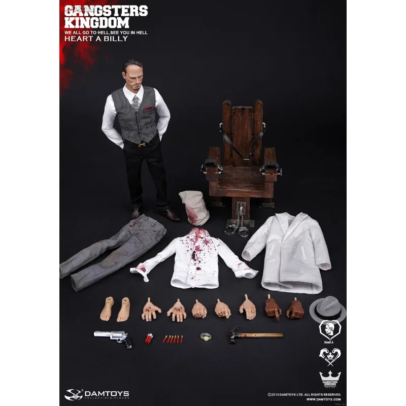 DAMTOYS Echte Mobiele Pop Serie Originele Verhalen Rode Perzik Familie Rode Perzik Een Kleine Billy 1/6 Afgewerkt Model Prachtig Speelgoed