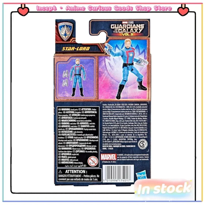 In Stock Marvel Marvel Legends Guardians of The Galaxy 3 Star-Lord 4-inch Action Figure Model Fans Love Collection Gifts view 2