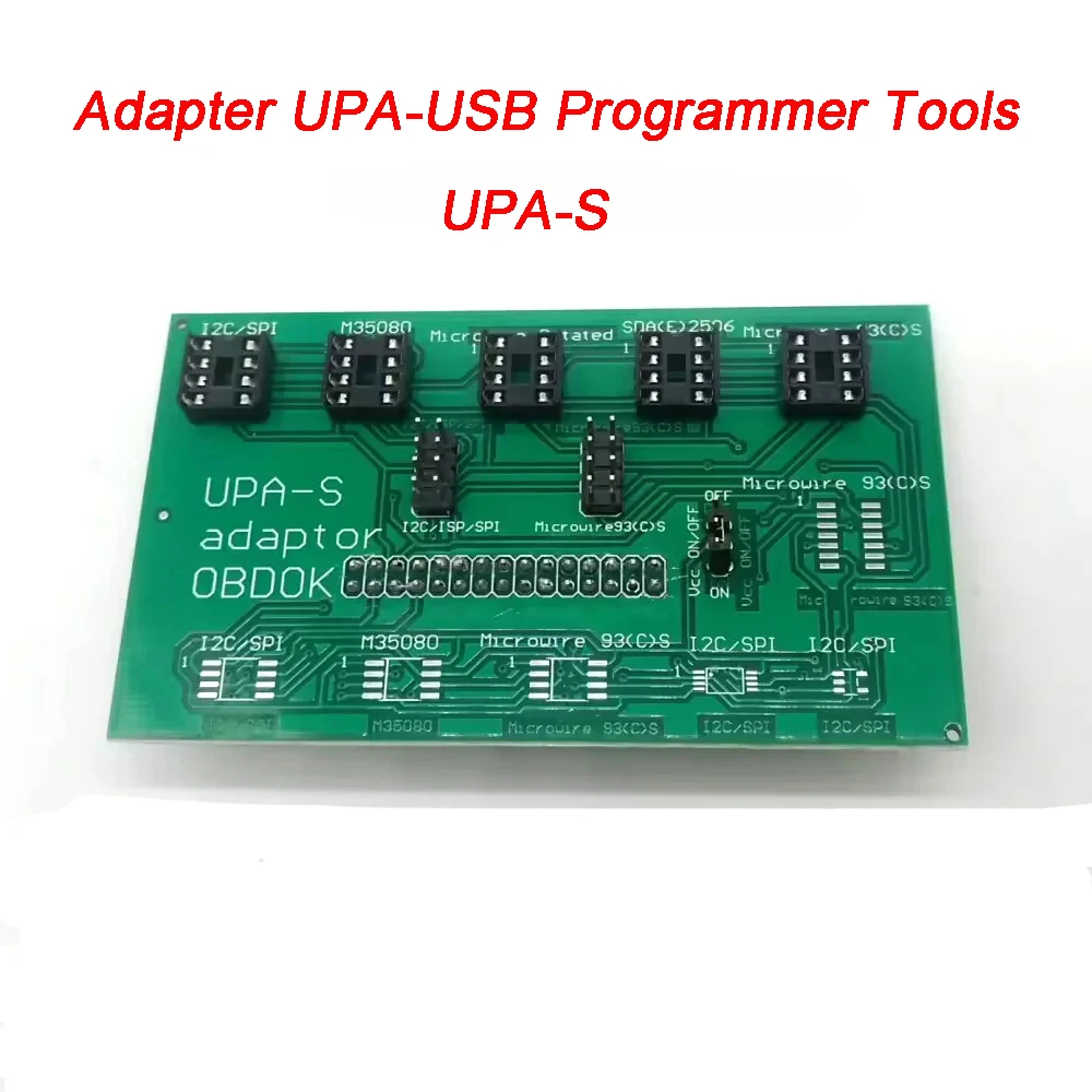 

Adapter UPA-USB Programmer Tools For 24CXX 93C/S XX ROTATE 93C/S SMD M35080 SDA 2506 SPI UPA-S UPA USB High Quality