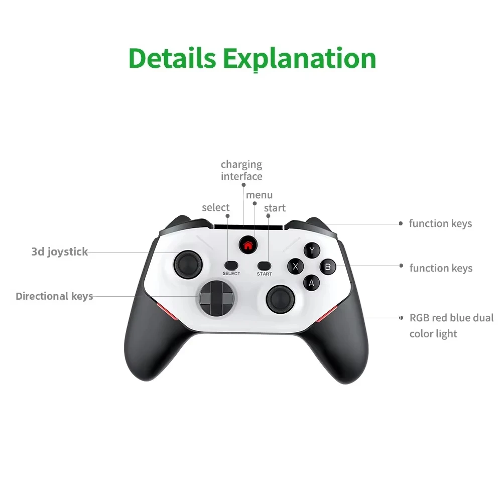 Game Console 4K Wit…