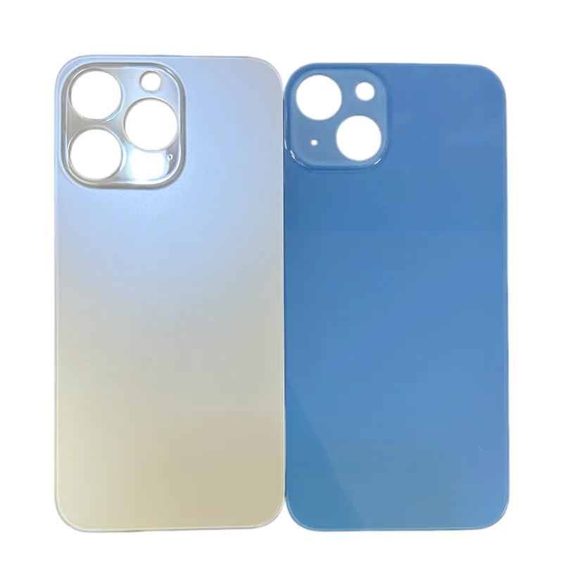 1 szt. Tylna szybka z dużym otworem, pasuje do iPhone 11 12 13 14 Pro Max MINI, zamiennik szybki tylnej obudowy, części do naprawy, tylna szybka. — zdjęcie produktu 3