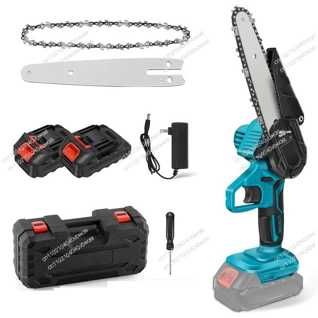 

4-дюймовая 6-дюймовая мини-беспроводная электрическая бензопила, маленькая перезаряжаемая электрическая цепная пила, бесщеточная ручная ручная пила с литиевой батареей