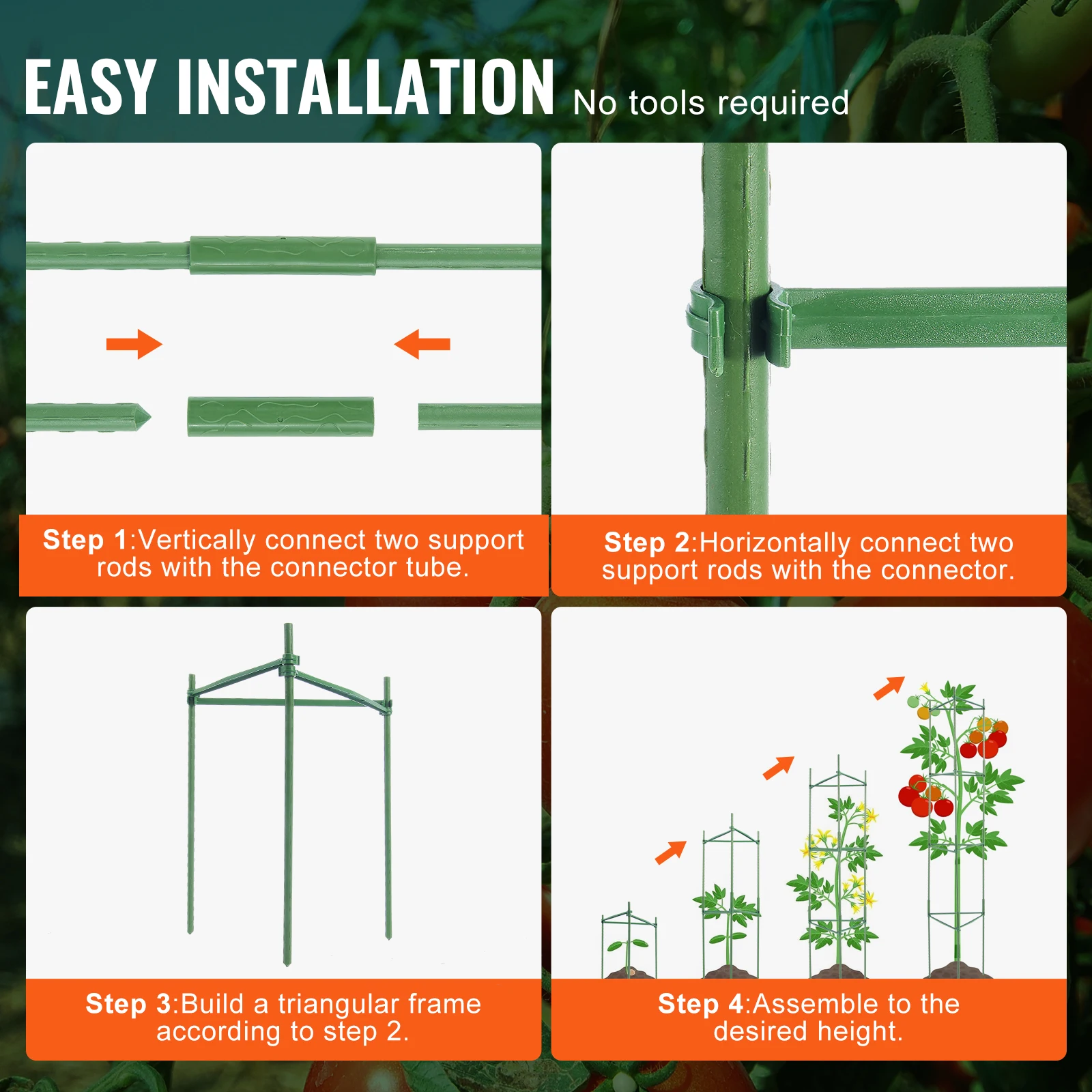 VEVOR - Jaulas para tomates de - Raised Garden Bed reseña y precio