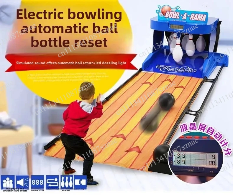 Large Electric Bowling Children Boys and Girls Indoor Outdoor Parent-Child Interactive Business Event Birthday Gift