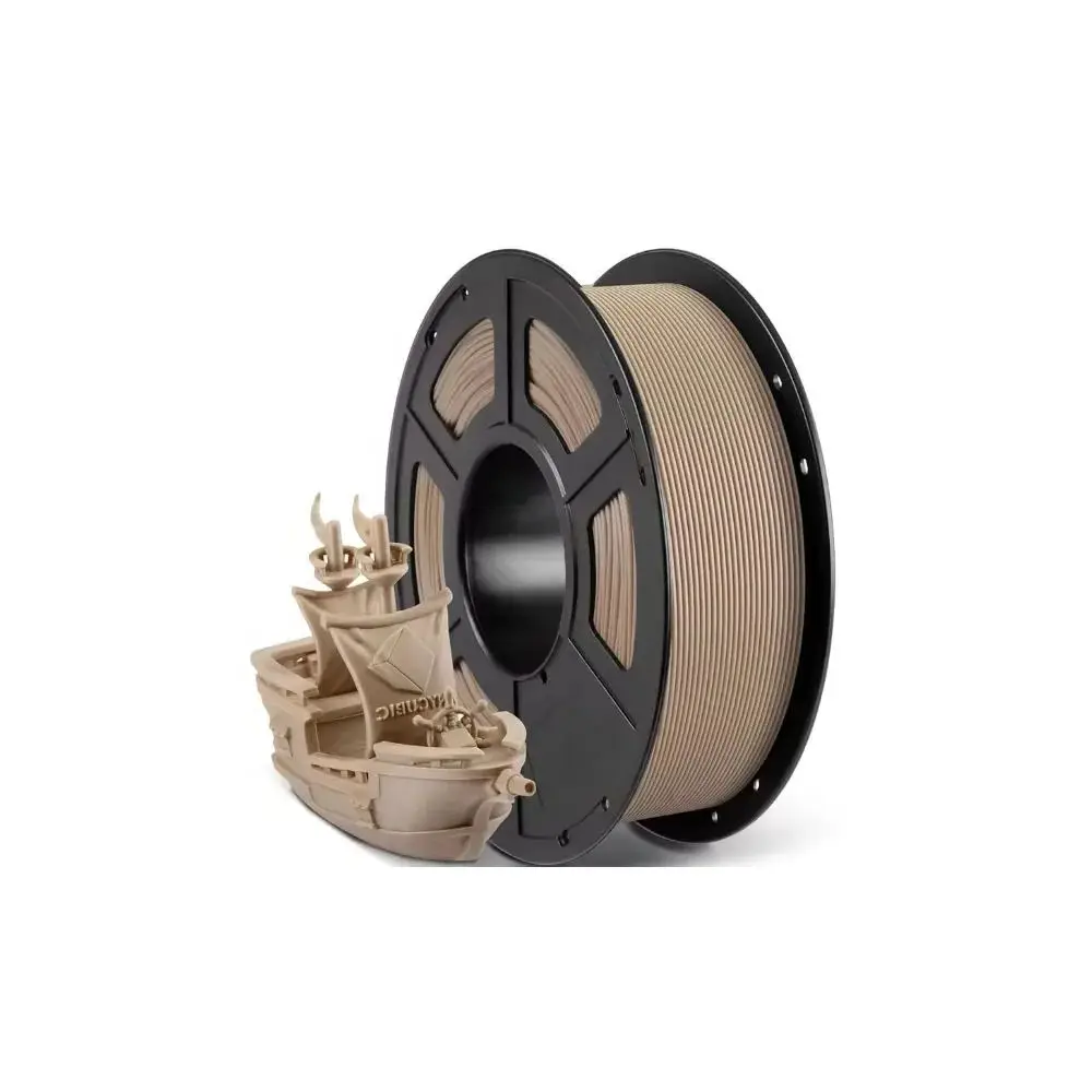 

Wood 3D Printer Filament,Wood PLA Filament,PLA Filament 1.75mm High Precision,3D Filament,pla Wood 250g(0.55lbs)