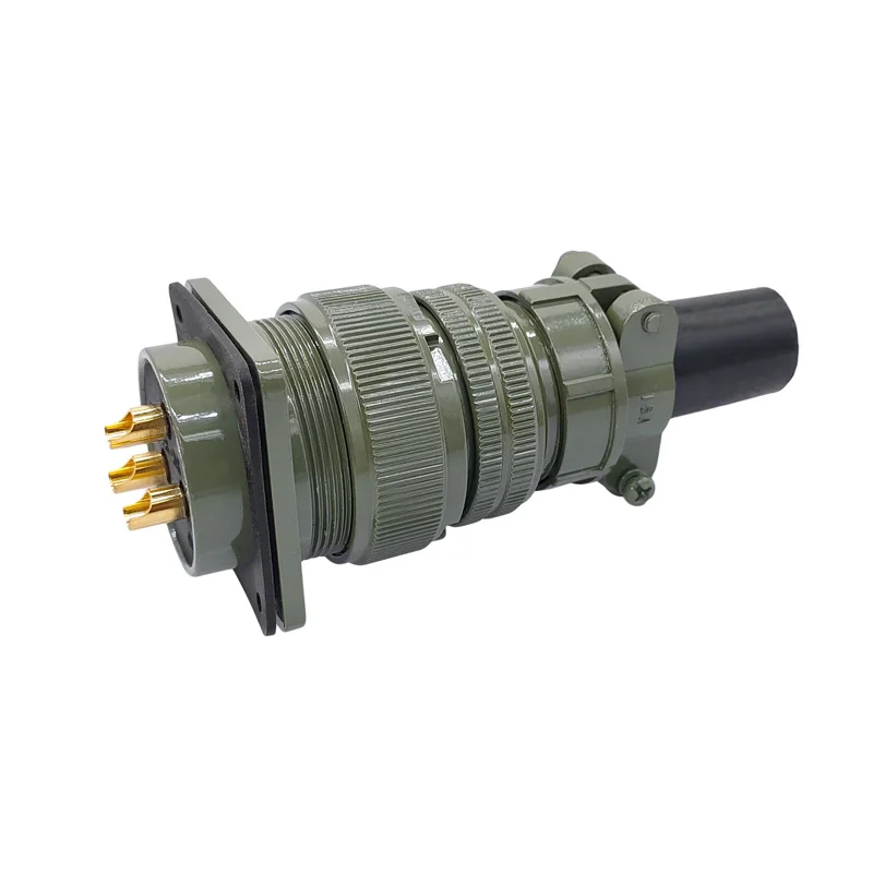 MIL STD 5015 Military Specification Connectors MIL-C Circular Connectors 28-3 28-16 28-20 Plug&Socket MS3102A MS3106A MS3108A