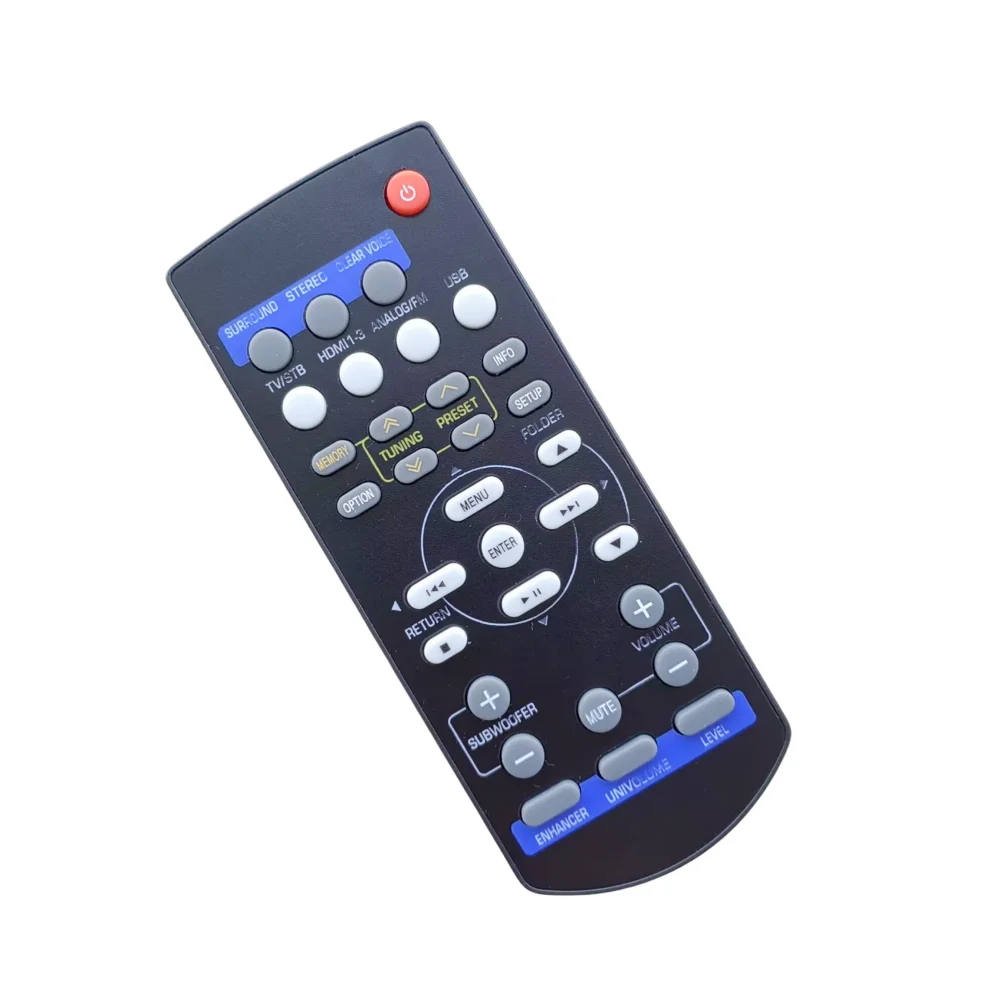 

Новый пульт дистанционного управления подходит для саундбара Yamaha YHTS401 YHTS401L SR301 NSBR301 SR-301 NS-BR301 FSR50 WY57780 YHT-S401 YHT-SS401L