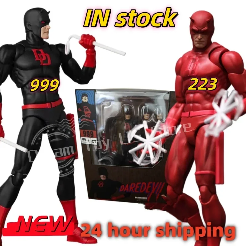 

В НАЛИЧИИ НОВИНКА Оригинальная фигурка CT Toys Mafex 223 Daredevil Black Red Edition в стиле SHF, аниме-фигурка с подвижными суставами
