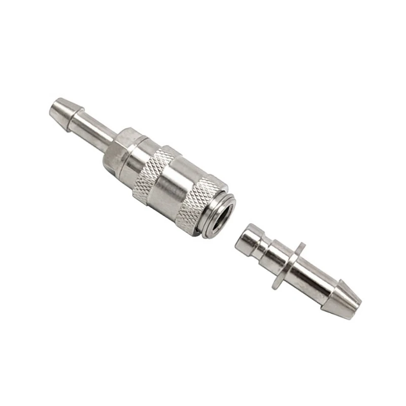 

Metal Air Hose Connector NIBP Adapter Blood Pressure Meter BP Cuff Joint Link Male Female Quick Connection Bayonet Airway Joints