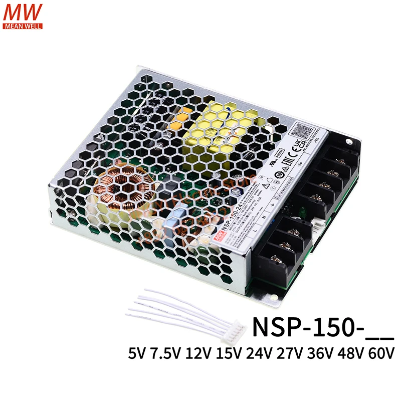 

Импульсный источник питания MEAN WELL 150 Вт NSP-150-5 NSP-150-7.5 NSP-150-12 NSP-150-15 NSP-150-24 NSP-150-27 NSP-150-36 NSP-150-48 60