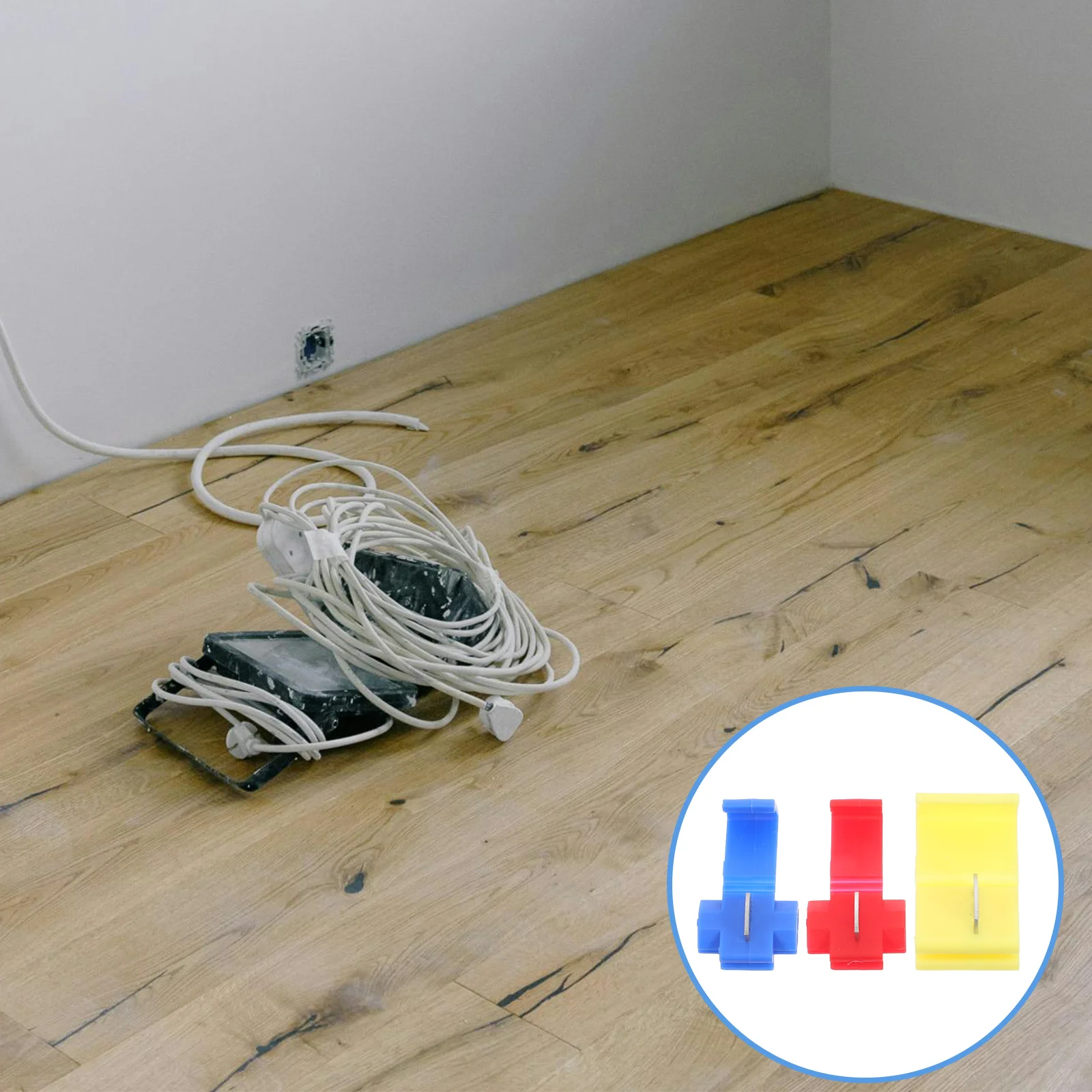 

50Pcs Electrical Wire Connectors Quick Splice T-Tap Connectors Kit for Wiring Safety Insulated Splice Connector