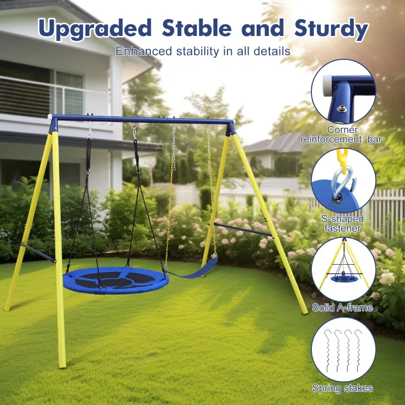 أثاث الحدائق الخارجية كرسي أرجوحة معلق جلسة خارجية أرجوحة منزلية للبالغين معلقة للبالغين يتأرجح شرفة كولومبيو #6