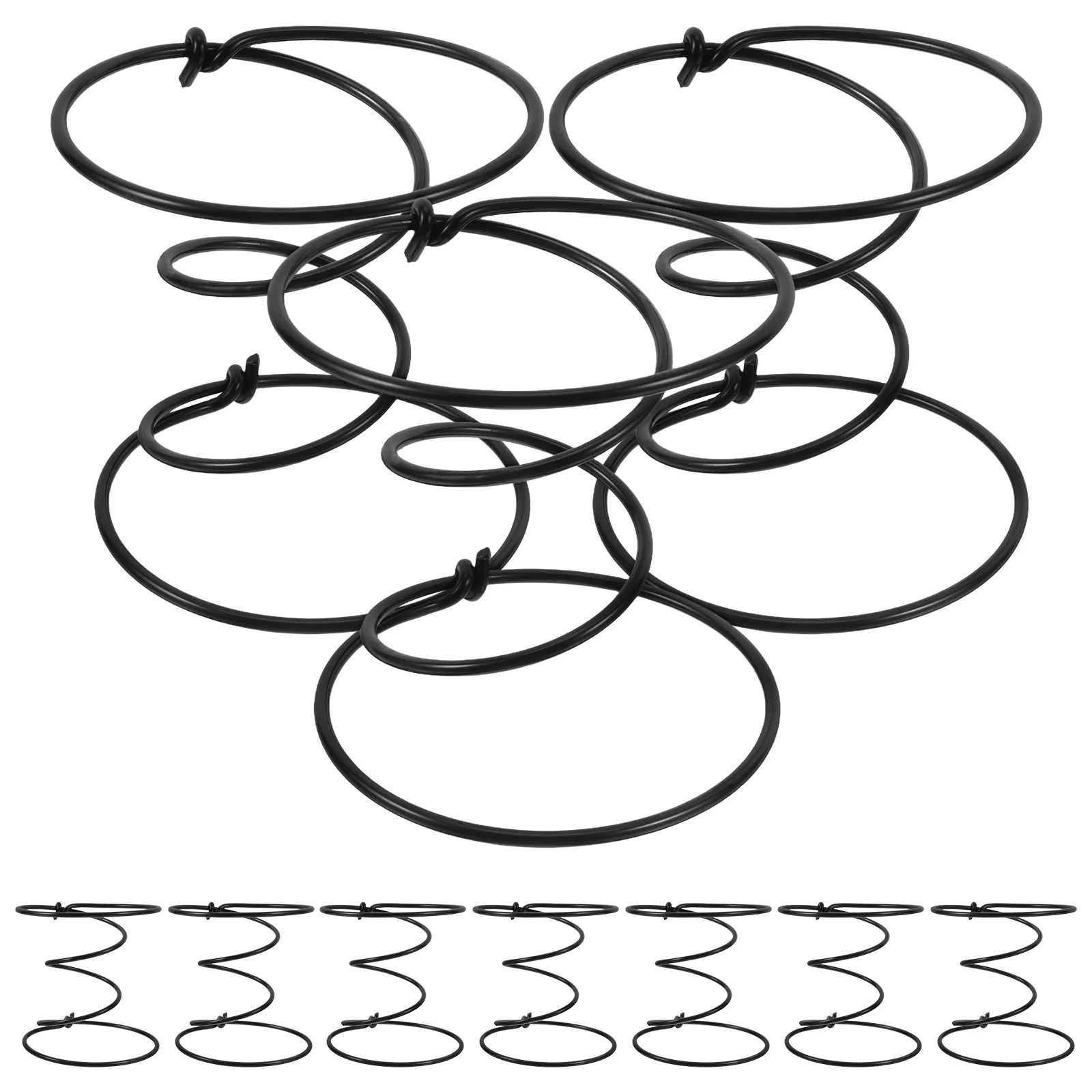 

10 Pcs Sofa Spring Chair Couch Clip Outdoor Dining Chairs Gas Stainless Steel