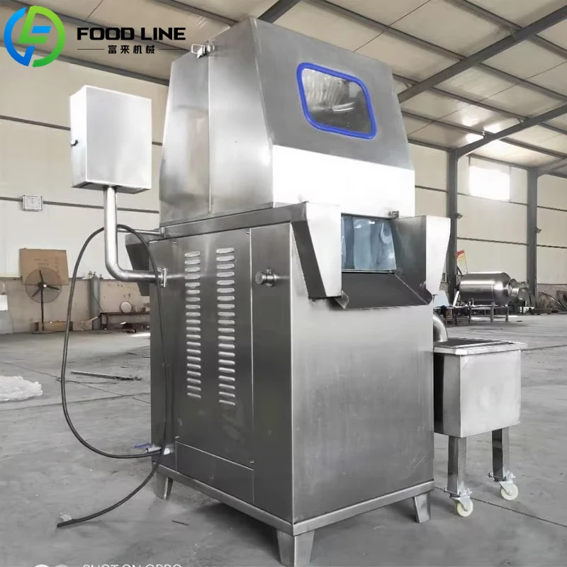 Machine d'injection de saumure à commande PLC personnalisée avec écran intelligent pour la transformation automatique de la viande