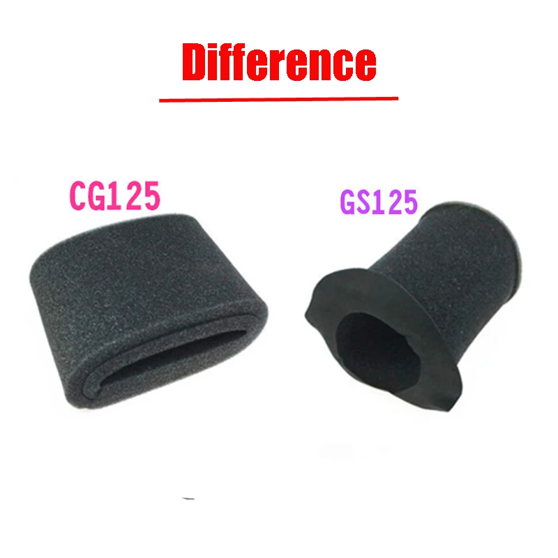 

Motorcycle Air Filter Element for Honda Sudiro Lifan Haojue Jialing Jincheng CG125 GN125 GS125 HJ125 Foam Sponge Air Cleaner