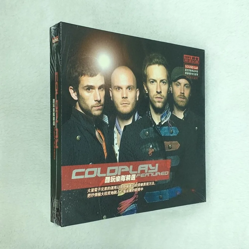 Coldplay Greatest Hits Album CD Viva La Vida British Rock Music Collection