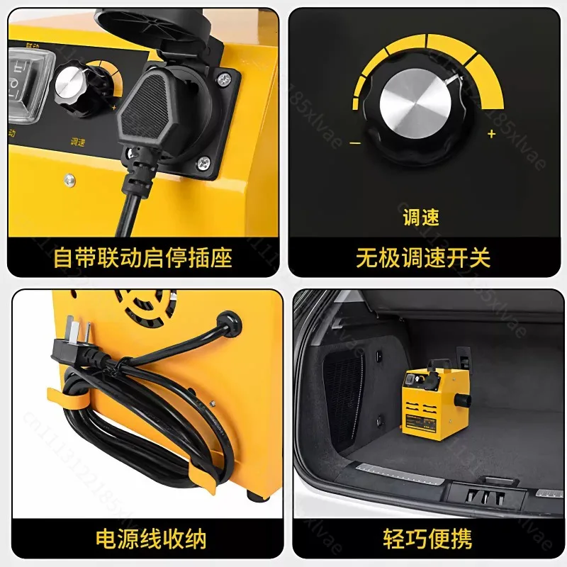 1200W Industrial Vacuum Cleaner Cyclone Dust Collector Woodworking Vacuum Cleaner Cyclone Separator Dust Collector BB