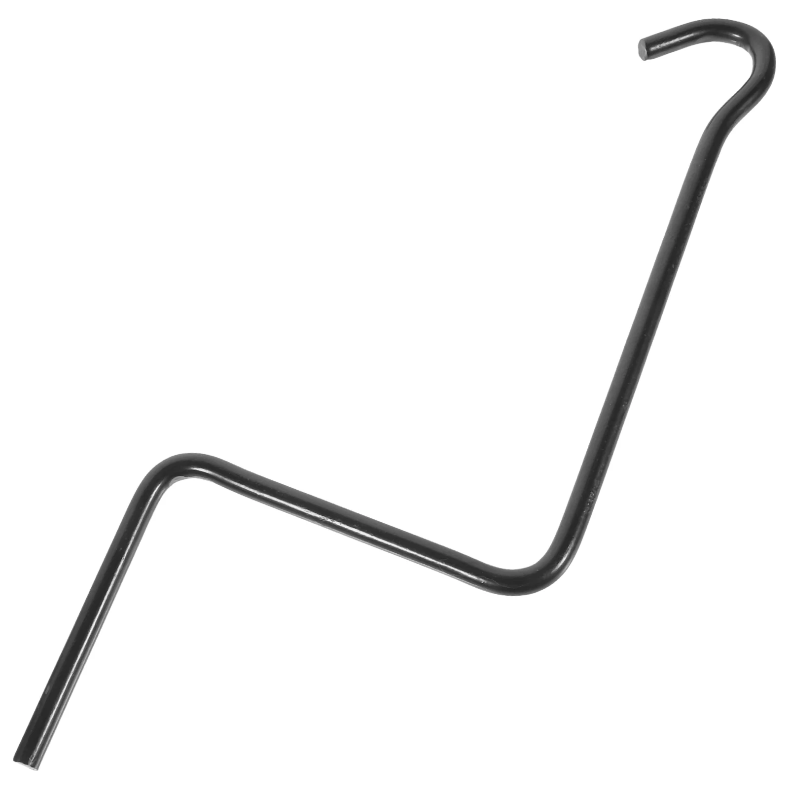 

Hand Operated Jack Handle Straight Hook Rod Steel Trailer Lifting Tools Vehicle Scissor Style Precise Control