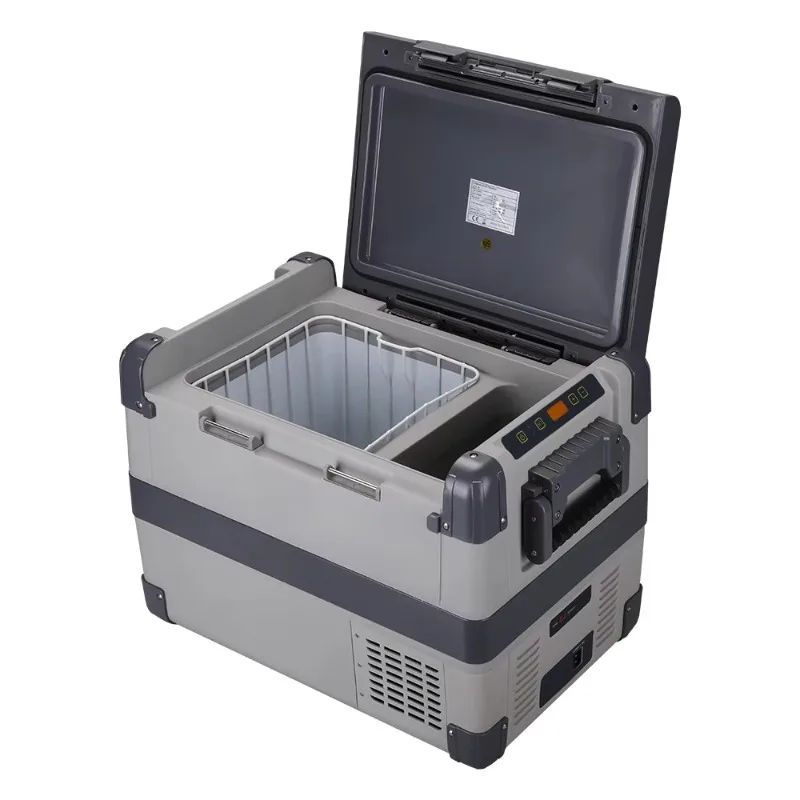 

2024 New 33L 12v Dc Portable Compressor Car Fridge Camping Mini Refrigerator Freezer Evercool