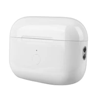Reemplazo de estuche de carga inalámbrica para Airpods Pro 1 2 3 caja de cargador de auriculares con botón de sincronización de emparejamiento Bluetooth y batería de 450mAh