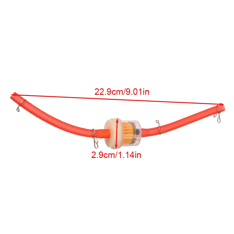 

Универсальный топливный фильтр и топливный шланг для мотоциклов, скутеров, квадроциклов, картов и питбайков 49cc, 50cc, 110cc, 125cc