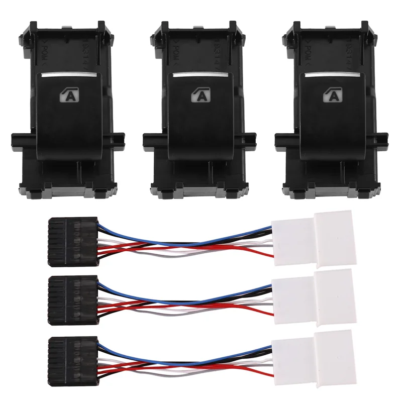 

A04E-Автомобильный светодиодный переключатель мощности одного окна для Toyota RAV4 2019-2022 левая подсветка вождения