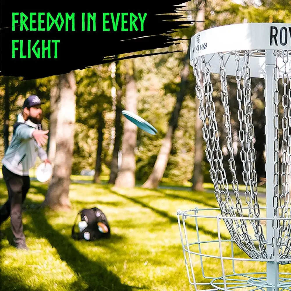 Viking Discs Conqueror Disc Golf Set - 8 Disc Golf Discs for Any Distance, PDGA Approved - Putter, Mid-Range, Fairway Driver, Di