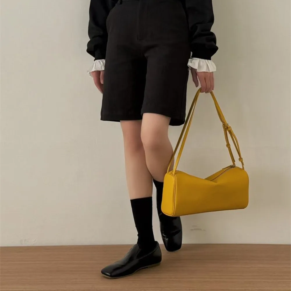 

2026 New Small Bag Women's Genuine Leather Simple and High-end Sense Niche First Layer Cowhide Fashionable and Versatile