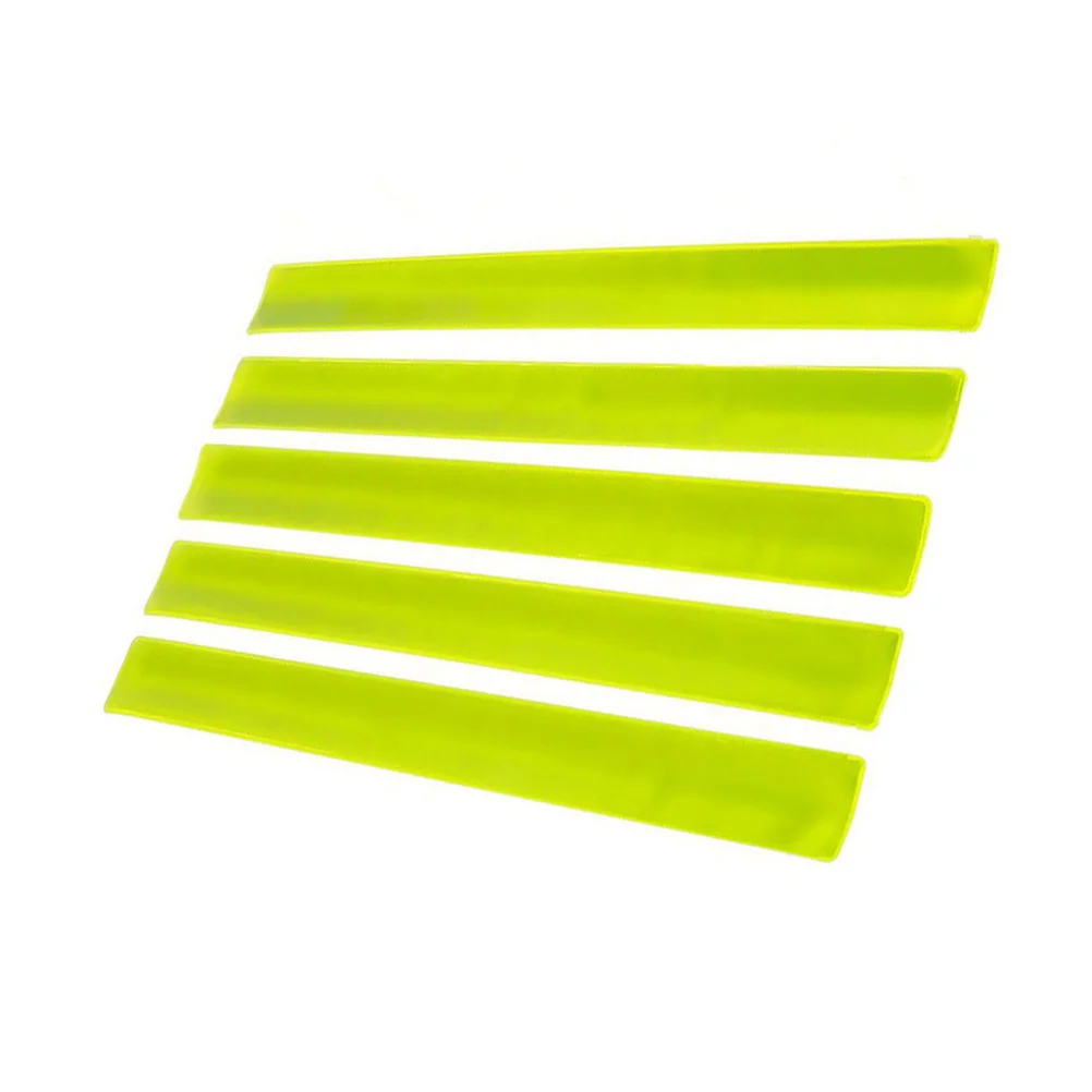 

11 Pcs Reflective Wristband Tape Safety Slap Bracelets Run Hand Chain